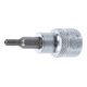 BGS Bit a inserto, azionamento quadro interno 10mm (3/8") profilo a T (per Torx) con foro-1