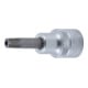 BGS Bit a inserto, azionamento quadro interno 10mm (3/8") profilo a T (per TX) con foro-1
