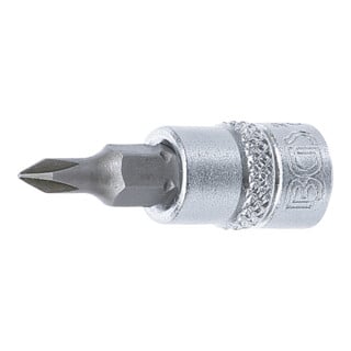 BGS Bit a inserto, azionamento quadro interno 6,3mm (1/4") intaglio a croce