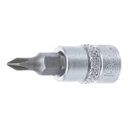 BGS Bit a inserto, azionamento quadro interno 6,3mm (1/4") intaglio a croce
