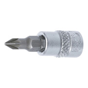 BGS Bit a inserto, azionamento quadro interno 6,3mm (1/4") intaglio a croce-1
