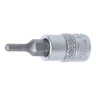 BGS Bit a inserto, azionamento quadro interno 6,3mm (1/4") esagono incassato