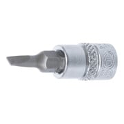 BGS Bit a inserto, azionamento quadro interno 6,3mm (1/4") intaglio 4mm