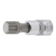 BGS Bit a inserto, azionamento quadro interno 6,3mm (1/4") interno multipunto (per XZN) M10-1