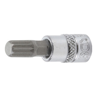 BGS Bit a inserto, azionamento quadro interno 6,3mm (1/4") interno multipunto (per XZN) M8