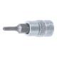 BGS Bit a inserto, azionamento quadro interno 6,3mm (1/4") profilo a T (per Torx) con foro-1