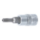 BGS Bit a inserto, azionamento quadro interno 6,3mm (1/4") profilo a T (per Torx) con foro-1