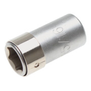 BGS Bit-Adapter mit Haltekugel 8251, Innenvierkant 6,3 mm (1/4"), Innensechskant 8 mm (5/16")