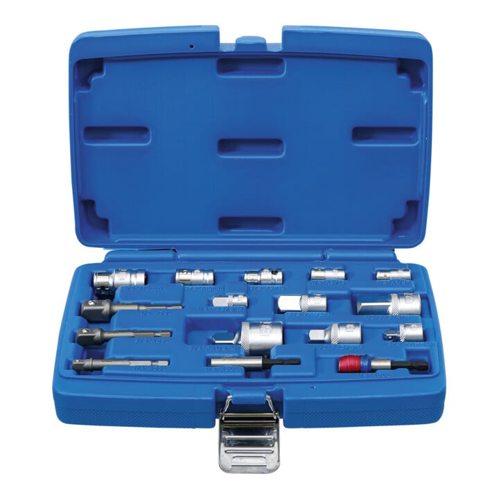 BGS Bit-Adapter- / Steckschlüssel-Adapter-Satz 16 teilig