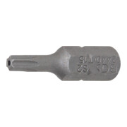 BGS Bit Antrieb Außensechskant 6,3 mm (1/4") T-Profil (für TX) mit Bohrung T9