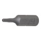 BGS Bit Antrieb Außensechskant 6,3 mm (1/4") T-Profil (für TX) mit Bohrung T9-1