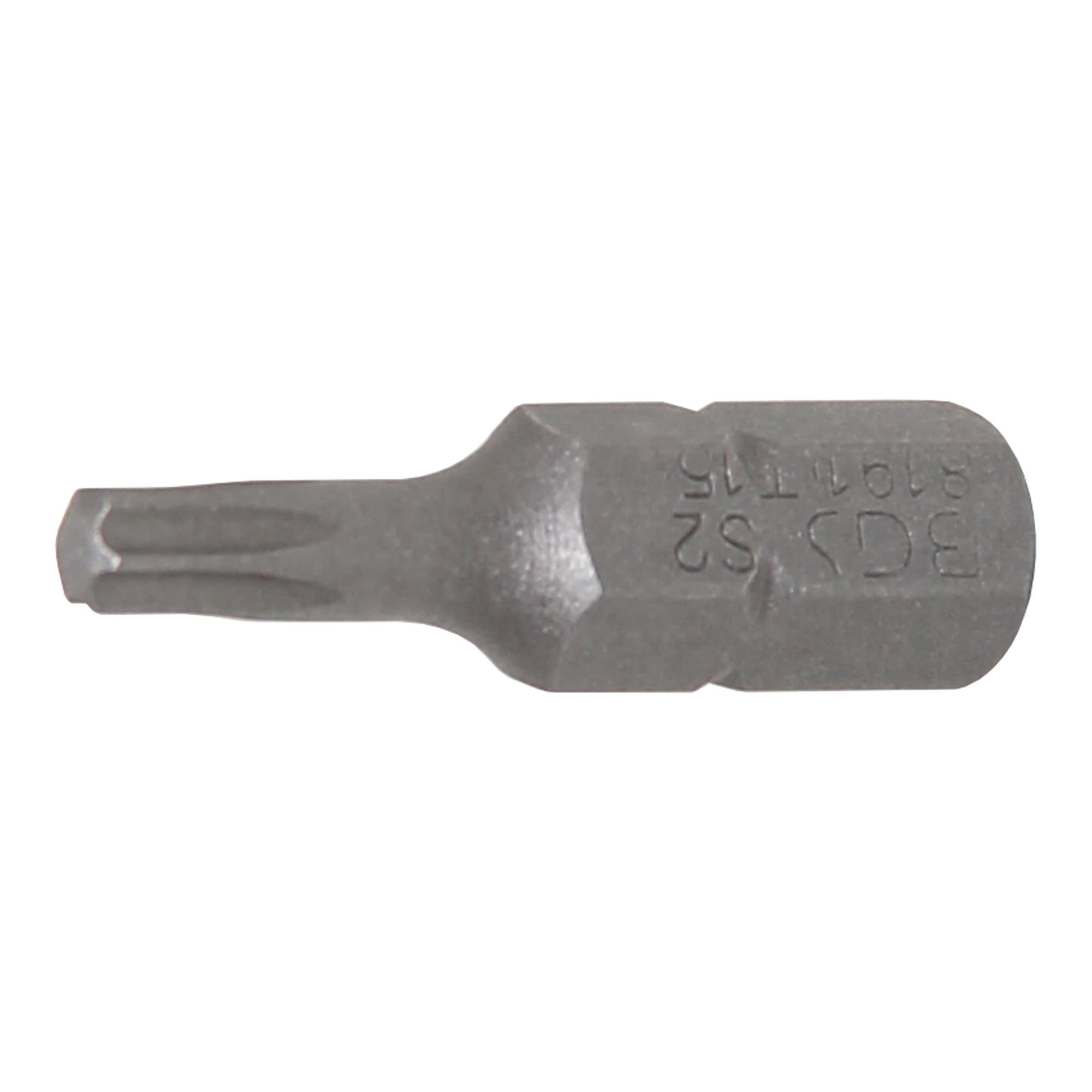 BGS Bit Antrieb Außensechskant 6,3 mm T-Profil (für TX) T15 ; BGS technic