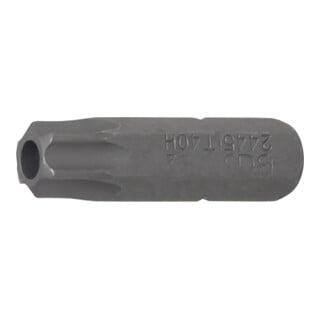 BGS Bit azionamento esagonale 6,3mm (1/4") profilo a T (per TX) con foro T9