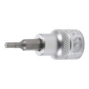BGS Bit-Einsatz 2720, Antrieb Innenvierkant 10 mm (3/8"), Innensechskant 1/8"