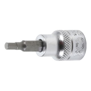 BGS Bit-Einsatz 2721, Antrieb Innenvierkant 10 mm (3/8"), Innensechskant 5/32"