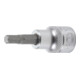 BGS Bit-Einsatz 2723, Antrieb Innenvierkant 10 mm (3/8"), Innensechskant 7/32"-1