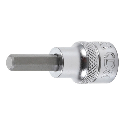 BGS Bit-Einsatz 2725, Antrieb Innenvierkant 10 mm (3/8"), Innensechskant 1/4"