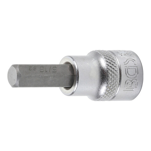 BGS Bit-Einsatz 2727, Antrieb Innenvierkant 10 mm (3/8"), Innensechskant 5/16"