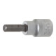 BGS Bit-Einsatz 2730, Antrieb Innenvierkant 10 mm (3/8"), Innensechskant 9/32"-1