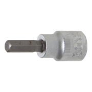 BGS Bit-Einsatz 2730, Antrieb Innenvierkant 10 mm (3/8"), Innensechskant 9/32"