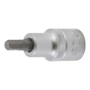 BGS Bit-Einsatz 2733, Länge 55 mm, Antrieb Innenvierkant 12,5 mm (1/2"), Innensechskant 1/4"