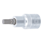 BGS Bit-Einsatz 2734, Länge 55 mm, Antrieb Innenvierkant 12,5 mm (1/2"), Innensechskant 9/32"