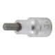 BGS Bit-Einsatz 2735, Länge 55 mm, Antrieb Innenvierkant 12,5 mm (1/2"), Innensechskant 5/16"-1