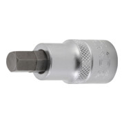 BGS Bit-Einsatz 2736, Länge 55 mm, Antrieb Innenvierkant 12,5 mm (1/2"), Innensechskant 3/8"