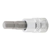 BGS Bit-Einsatz 2744, Antrieb Innenvierkant 6,3 mm (1/4"), Innensechskant 7/32"