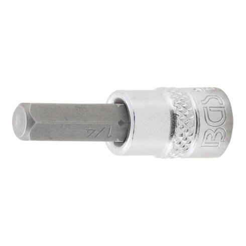 BGS Bit-Einsatz 2745, Antrieb Innenvierkant 6,3 mm (1/4"), Innensechskant 1/4"