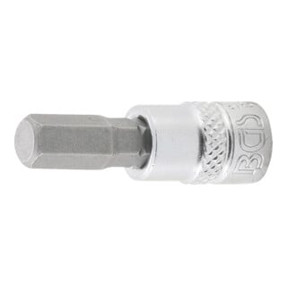 BGS Bit-Einsatz 2746, Antrieb Innenvierkant 6,3 mm (1/4"), Innensechskant 9/32"
