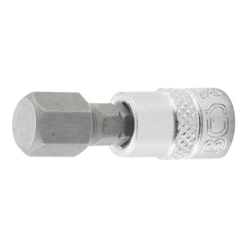 BGS Bit-Einsatz 2748, Antrieb Innenvierkant 6,3 mm (1/4"), Innensechskant 3/8"
