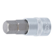 BGS Bit-Einsatz 2752, Länge 70 mm, Antrieb Innenvierkant 12,5 mm (1/2"), Innensechskant 11/16"
