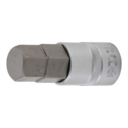 BGS Bit-Einsatz 2753, Länge 70 mm, Antrieb Innenvierkant 12,5 mm (1/2"), Innensechskant 13/16"