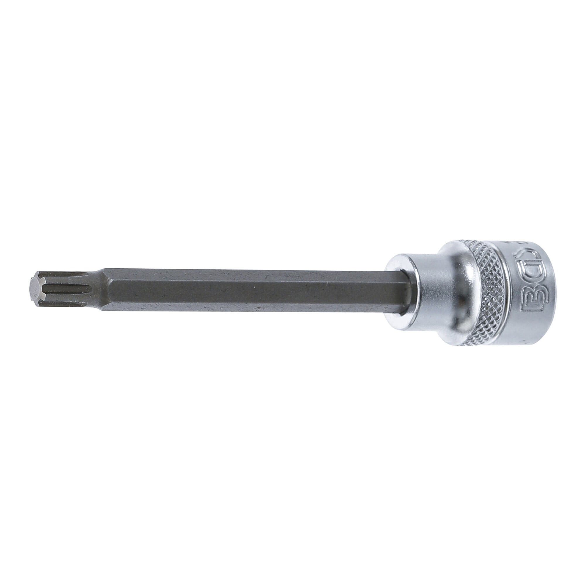 BGS Bit-Einsatz 4141, Länge 100 mm, Antrieb Innenvierkant 10 mm (3/8"), Keil-Profil (für RIBE) M6 ; BGS technic