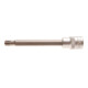 BGS Bit-Einsatz 4142, Länge 100 mm, Antrieb Innenvierkant 10 mm (3/8"), Keil-Profil (für RIBE) M7-1