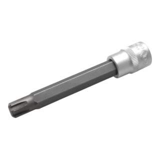 BGS Bit-Einsatz 4145, Länge 100 mm, Antrieb Innenvierkant 10 mm (3/8"), Keil-Profil (für RIBE) M10