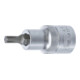 BGS Bit-Einsatz 4151, Antrieb Innenvierkant 12,5 mm (1/2"), Keil-Profil (für RIBE) M6-1