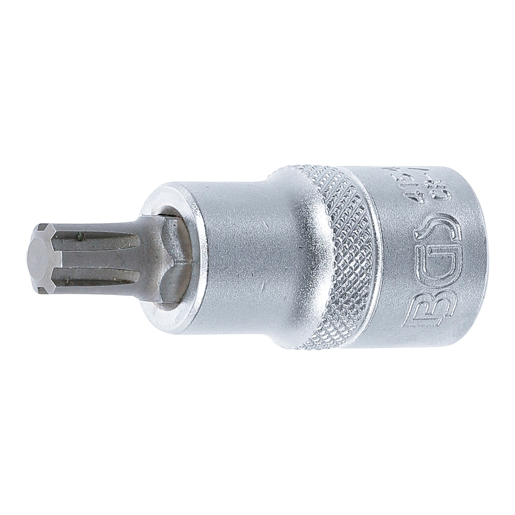 BGS Bit-Einsatz 4154, Antrieb Innenvierkant 12,5 mm (1/2"), Keil-Profil (für RIBE) M9 ; BGS technic