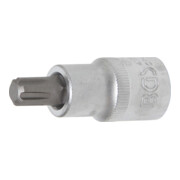 BGS Bit-Einsatz 4155, Antrieb Innenvierkant 12,5 mm (1/2"), Keil-Profil (für RIBE) M10