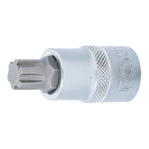 BGS Bit-Einsatz 4157, Antrieb Innenvierkant 12,5 mm (1/2"), Keil-Profil (für RIBE) M13