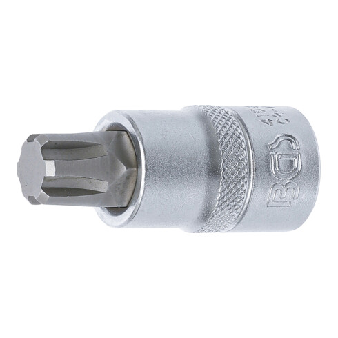 BGS Bit-Einsatz 4158, Antrieb Innenvierkant 12,5 mm (1/2"), Keil-Profil (für RIBE) M14