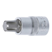 BGS Bit-Einsatz 4158, Antrieb Innenvierkant 12,5 mm (1/2"), Keil-Profil (für RIBE) M14