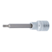 BGS Bit-Einsatz 4160, Länge 100 mm, Antrieb Innenvierkant 12,5 mm (1/2"), Keil-Profil (für RIBE) M5