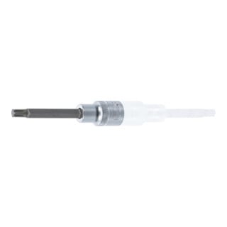 BGS Bit-Einsatz 4162, Länge 100 mm, Antrieb Innenvierkant 12,5 mm (1/2"), Keil-Profil (für RIBE) M7