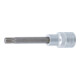 BGS Bit-Einsatz 4163, Länge 100 mm, Antrieb Innenvierkant 12,5 mm (1/2"), Keil-Profil (für RIBE) M8-1