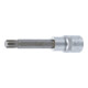 BGS Bit-Einsatz 4165, Länge 100 mm, Antrieb Innenvierkant 12,5 mm (1/2"), Keil-Profil (für RIBE) M10-1