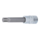 BGS Bit-Einsatz 4167, Länge 100 mm, Antrieb Innenvierkant 12,5 mm (1/2"), Keil-Profil (für RIBE) M13-1