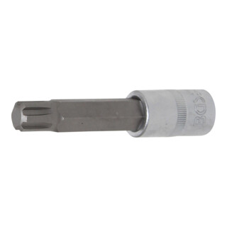 BGS Bit-Einsatz 4168, Länge 100 mm, Antrieb Innenvierkant 12,5 mm (1/2"), Keil-Profil (für RIBE) M14