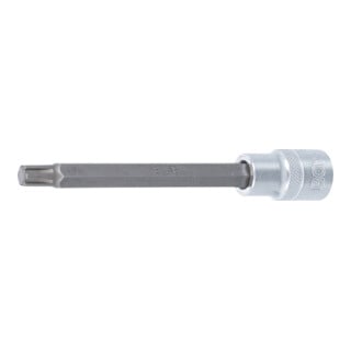 BGS Bit-Einsatz 4174, Länge 140 mm, Antrieb Innenvierkant 12,5 mm (1/2"), Keil-Profil (für RIBE) M9
